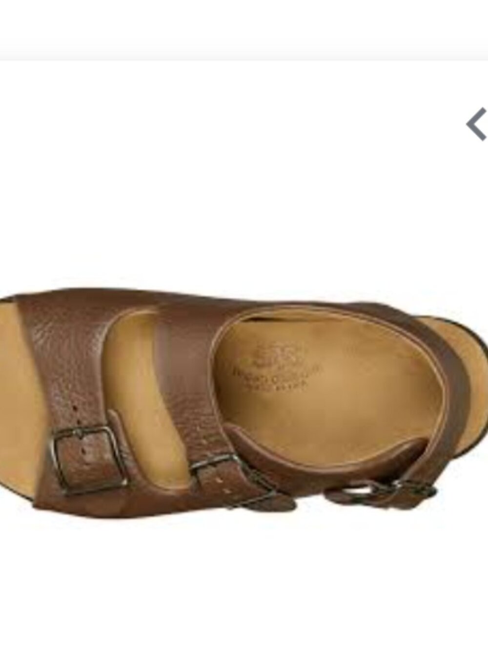 SAS Relaxed Amber Heel Strap Sandal 8W - Picture 2 of 7